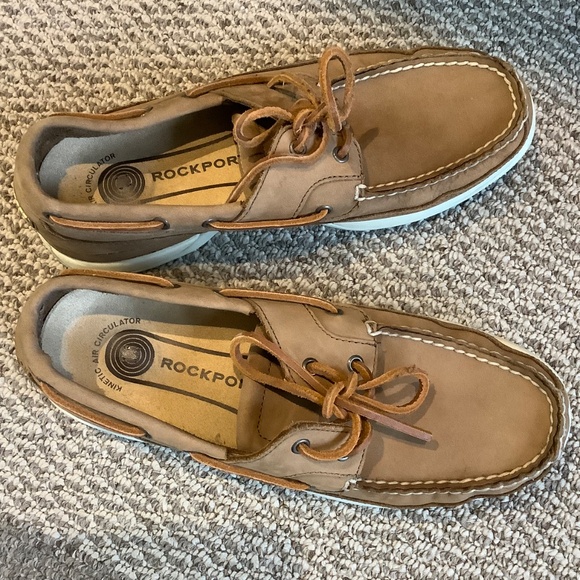 Men’s Leather Rockport Shoes 8.5 MEDIUM - Picture 5 of 12